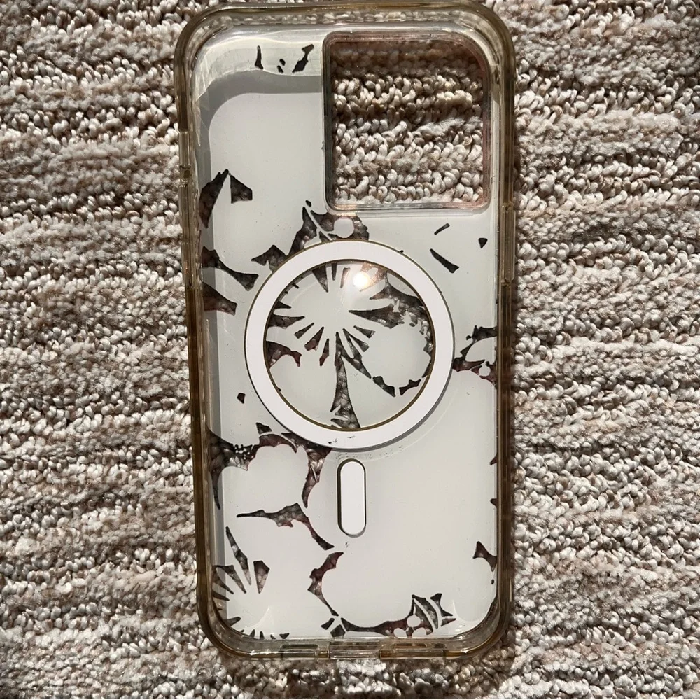 Rifle Paper Co Clear Garden Party Blush Case‎ for Apple iPhone 14 PRO MAX (6.7